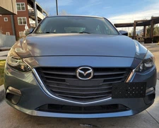 Bumper Tow Hook License Plate Mount Bracket Kit For Mazda3 Mazda 3 2014-2018 New