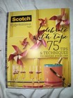 Lot of 3 Craft Books – Papercrafting, Scotch Tape Ideas, Loom Knitting Projects — photo 2