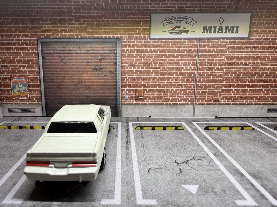 Hot Wheels Buick Grand National GNX Blanco Diecast Coche Exhibición Suelta Foto 4 de 4