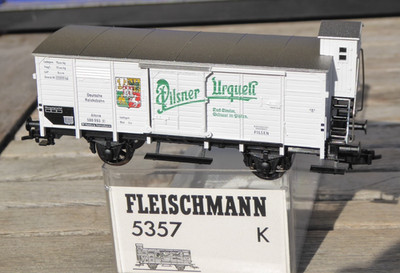Fleischmann 5357 K H0 Freight Car Pilsner Urquell DRG Epoch II