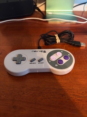 Nintendo Retrolink USB Super SNES Classic Controller For PC And MAC - Untested