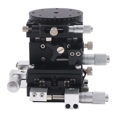 4 Axis XYZR Manual Linear Stage 60mmx60mm Precision Trimming Displacement Table