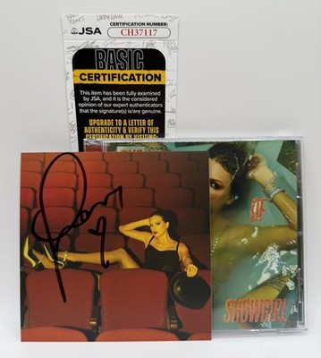 DOUBLE HEART Taylor Swift Signed The Life Of A Showgirl CD JSA COA