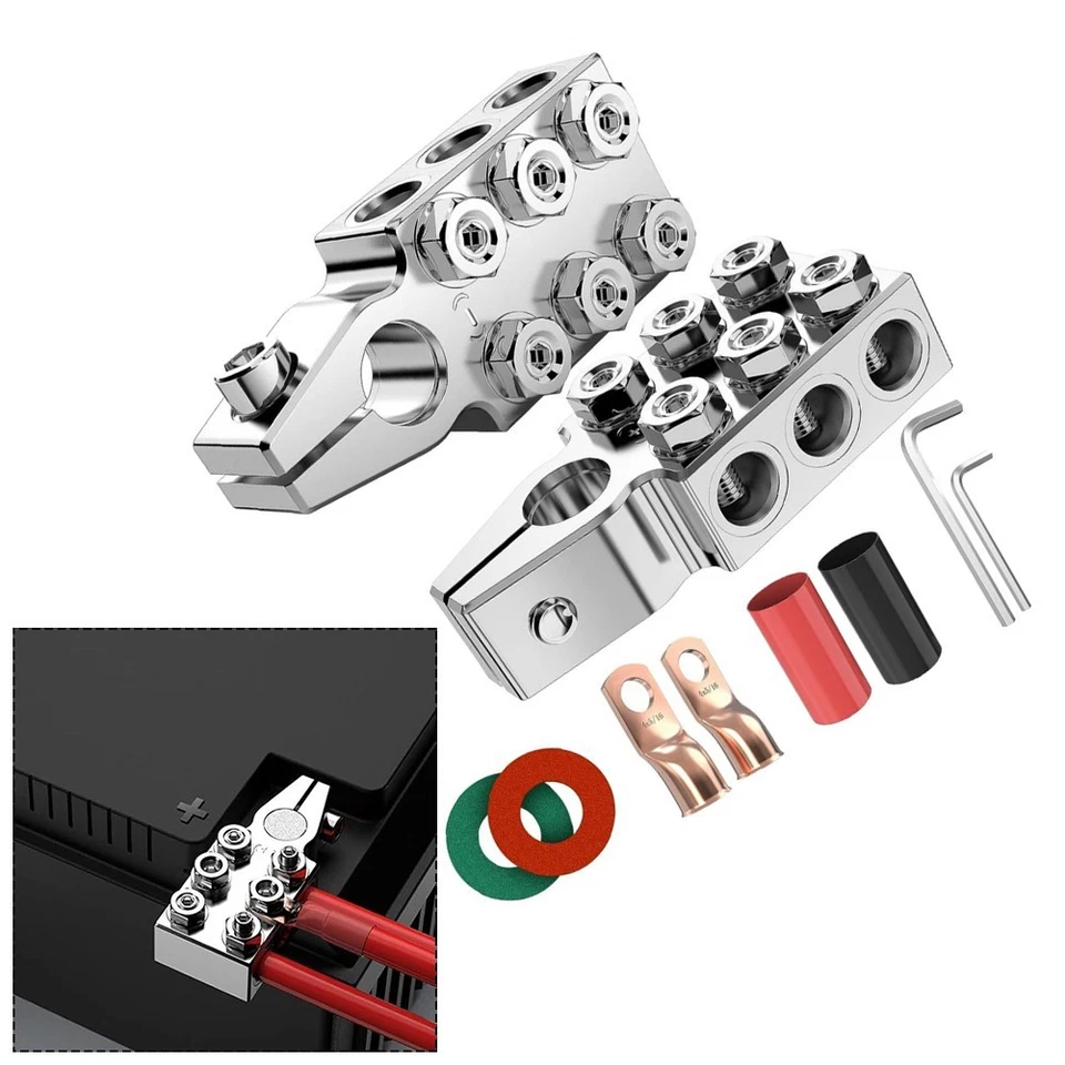 12 Way Battery Terminal Connectors Featuring Excellent Thermal Conductivity - Image 3 of 4