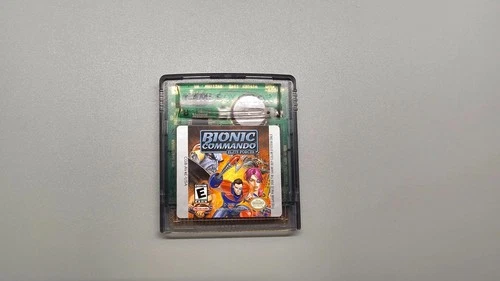 Bionic Commando Elite Forces Game Cartridge for Gameboy Color