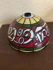 Coca-Cola Vintage Tiffany-Style Plastic Stained Glass (floor Lamp Shade Only)