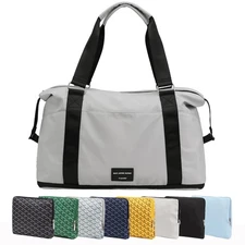 Expandable Travel Duffle Bag Foldable Personal Item Travel Bag 32L Gym Bag fo...