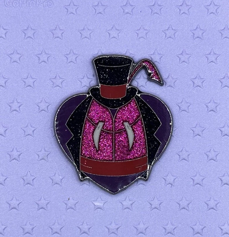Dr. Facilier Disney Villains Glitter Heart Loungefly Hot Topic Blind Box Pin