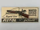 MARES LAIG Rifle Wanted Dead or Alive Marx MINIATURE Toy Cap Gun Steve Mcqueen