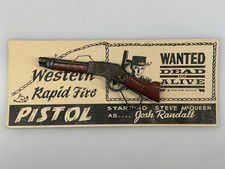 MARES LAIG Rifle Wanted Dead or Alive Marx MINIATURE Toy Cap Gun Steve Mcqueen