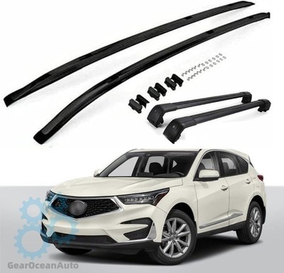 4Pcs for Acura RDX 2019-2025 Side Roof Rail Rack Cross Bar