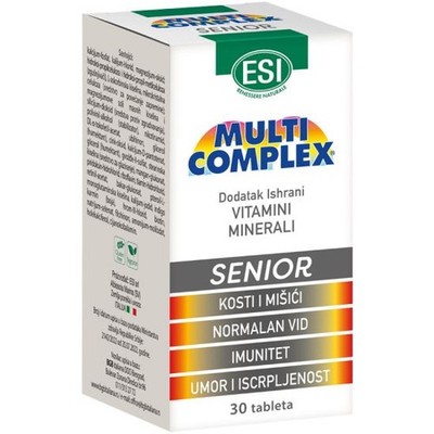 ESI Multi Complex Senior - 30 Tabletten - Täglich Vitamine & Mineralstoffe...