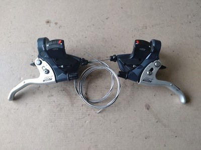 Vintage Shimano Deore LX Servo Wave Brifter ST-M570 3x9 fach mit Schaltzügen