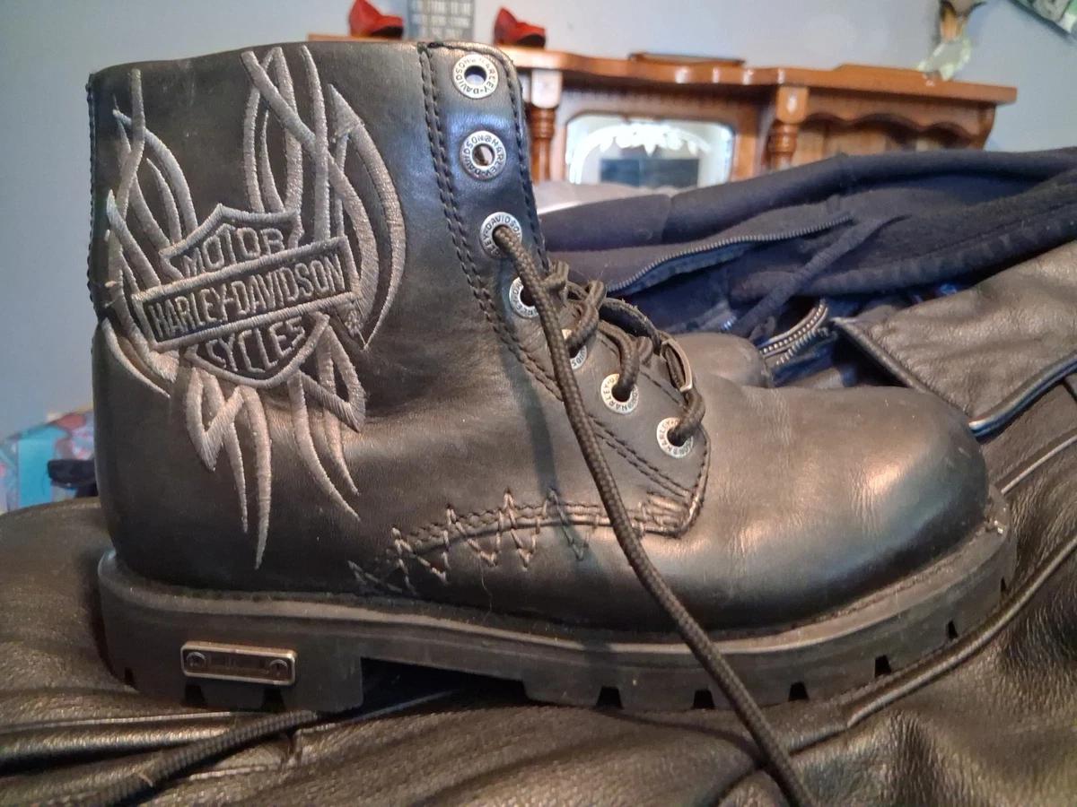 Harley Davidson motorcycle boots, Mens 7+ or Women 8-8 1/2, Exellent condition. Harley-Davidson Boots 8 US Shoe Motorcycle & Powersports  main image 2