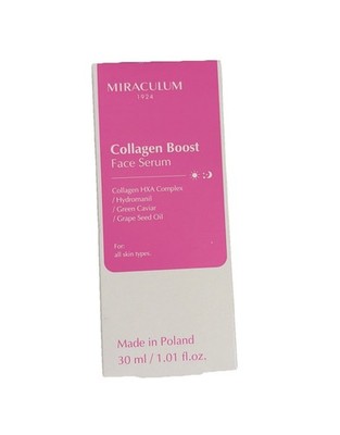 Miraculum 1924 Collagen Boost Face Serum 30ml 1.01oz Anti-Aging All Skin Types