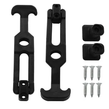 2 Pack Flexible Rubber T-Handle Hasp Draw Latch for Tool Box Cooler Golf Cart