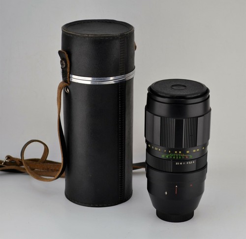NEAR EXC! SOVIET USSR TELEPHOTO JUPITER-21M f4/200mm LENS M42 mount (5)