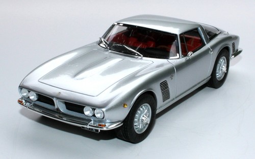 Automodello ONE24 1969 Iso Grifo Series I 1:24 Silver COA LE Encomium Edition - Picture 6 of 6
