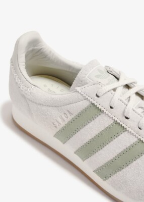 adidas Samoa x Maha Half Green Mens Womens Leather Sneakers