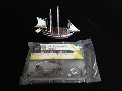 PIRATES POCKETMODEL Fire and Steel 133 HMS RESOLUTION NEW PREASSEMBLED LE CSG