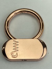 Weight Watchers 10 Pound Keychain Keyring Purse Bag Charm Rose Gold Tone w/ Box