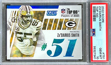 2022 Panini Za'Darius Smith #T51 (TOP 100) PSA 10 GEM MINT (RARE: Population 1)
