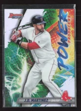 2019 Bowman's Best #PP-JDM J.D. Martinez Power Producers Boston Red Sox (N)