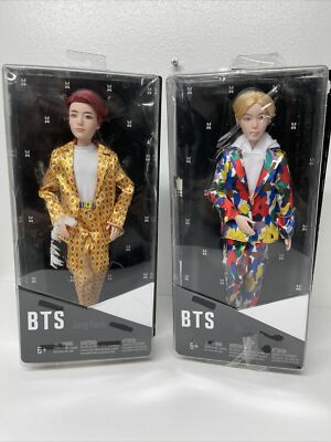 BTS K-pop Idol Doll-Set of Two Jimin Jung-Kook Jin & J-hope Choose