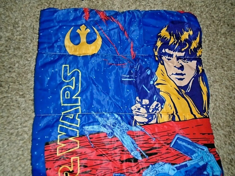 30x57 LN Vintage Disney STAR WARS Sleeping Bag Throw Blanket Comforter