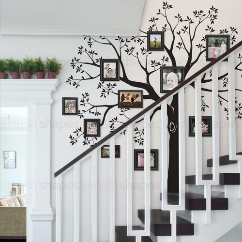 Treppe Stammbaum Wandtattoo - Baum Wandtattoo - Bild 3 von 14