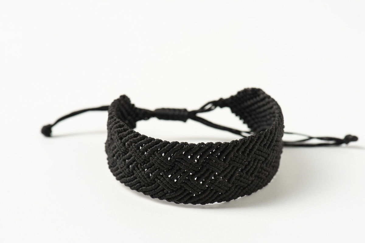 Friendship Bracelet Handmade Woven Bracelets for Men Back
