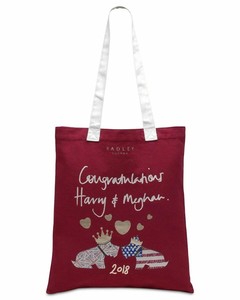 radley red tote bag