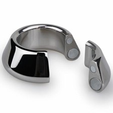 Strong Magnetic Stainless Steel Ball Stretcher Weight Man Enhancer Chastity Ring