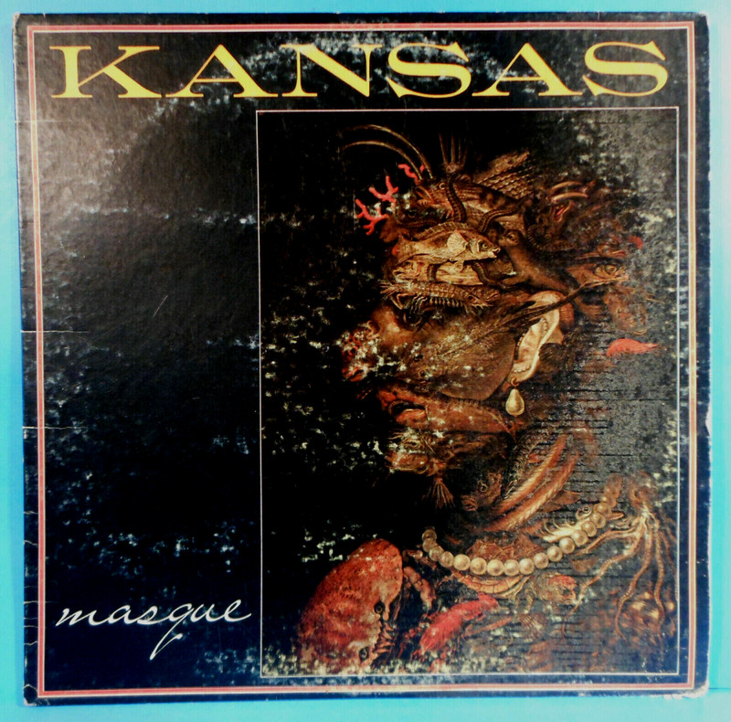 KANSAS MASQUE VINYL LP 1975 ORIGINAL PRESS NICE CONDITION! VG/VG!!B