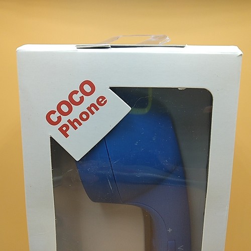 Coco Phone Retro Handset Radiation-Proof Blue Fits All Devices NEW in Box - Zdjęcie 2 z 17