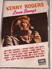 Kenny Rogers Love Songs Country Music Album Cassette 1R15