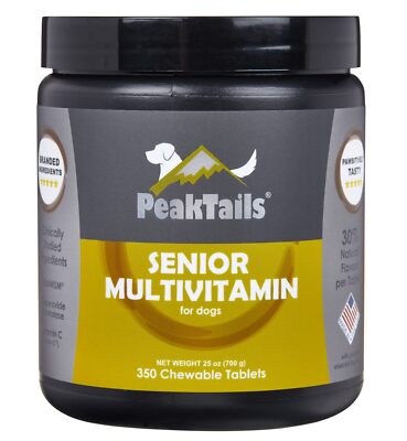 PeakTails Senior Multivitamin