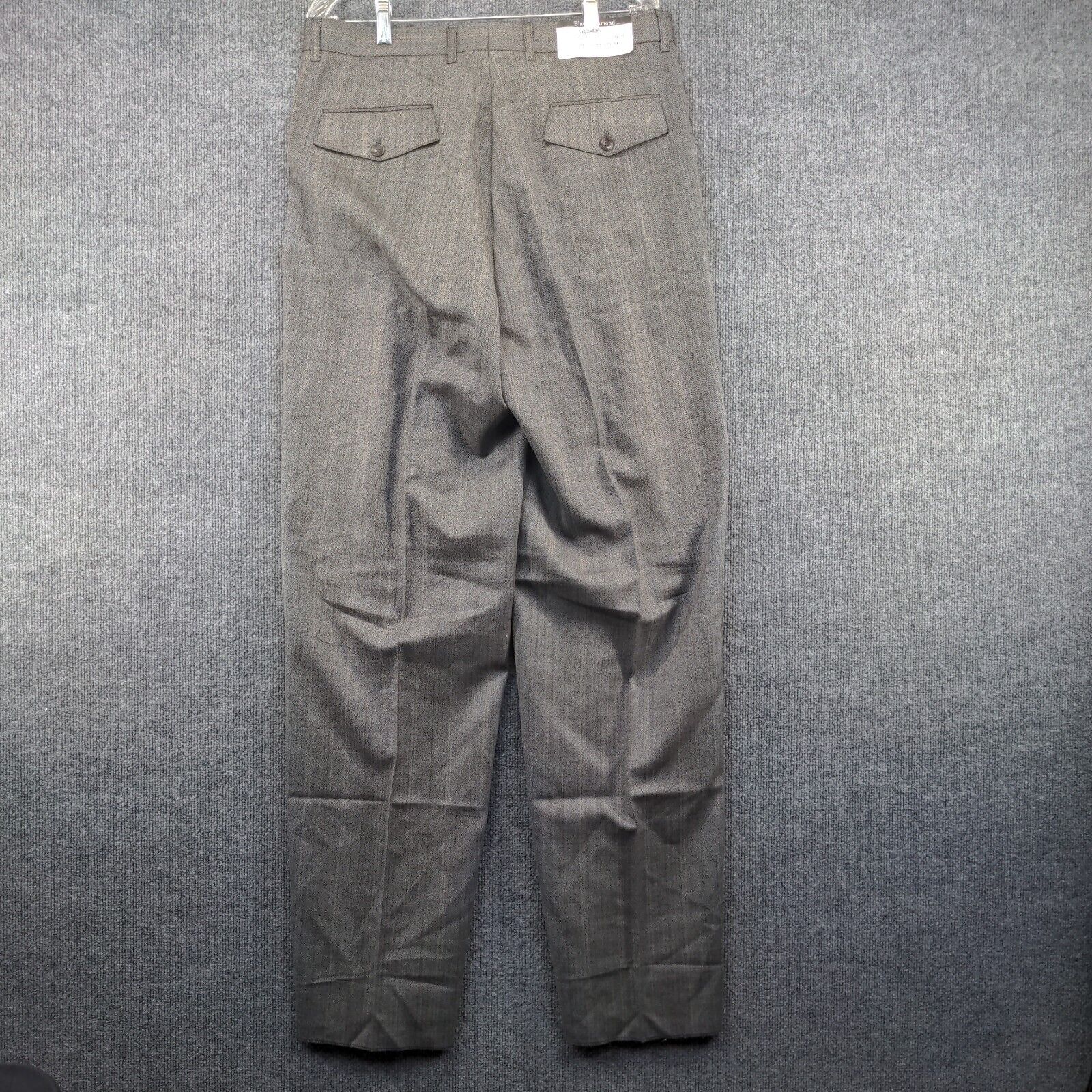 Black Diamond Men's Pants Gray 36 Pleated Front S… - image 4