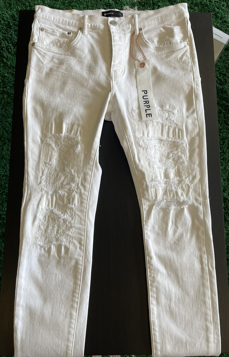 Jean Blanc Déchiré Chelsea And Violet - Taille 29 - Neuf Avec étiquettes
