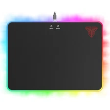 Hard Gaming RGB Mouse Pad Fantech Smooth Surface 13.98×10.04×0.23 Inch Black
