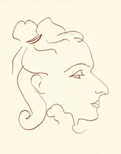 Henri Matisse lithograph from Florilege des amours de Ronsard  61877