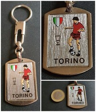 Portachiavi calcio??TORINO?collezione VINTAGE?giocatore coppa scudetto distintiv
