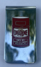Vintage Drydene Oil Co Money Clip-Service Award