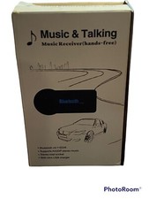 Wireless Bluetooth 3.5mm AUX Radio Receiver Adapter New