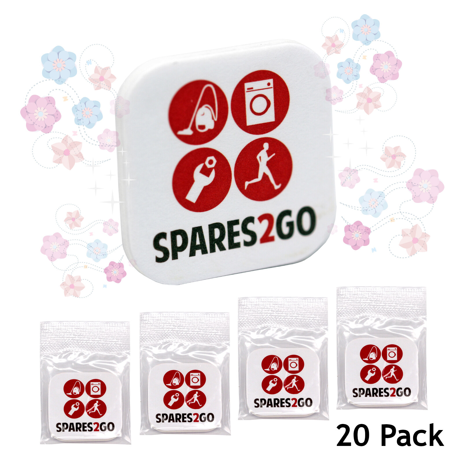 Vacuum Cleaner Air Freshener Tabs Post Filter Perfumed Scented Fresheners x 20