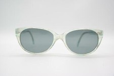 Vintage Week 22 Transparent Mother-of-pearl Oval Sunglasses Glasses NOS