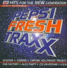 Pepsi Fresh Traxx (1995) - CD - Scooter, Interactive, Corona, Darkness, Alex ...
