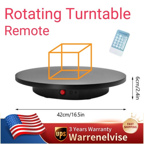 Electric 360 Degree Rotating Turntable Display Stand for Photography Video Tools