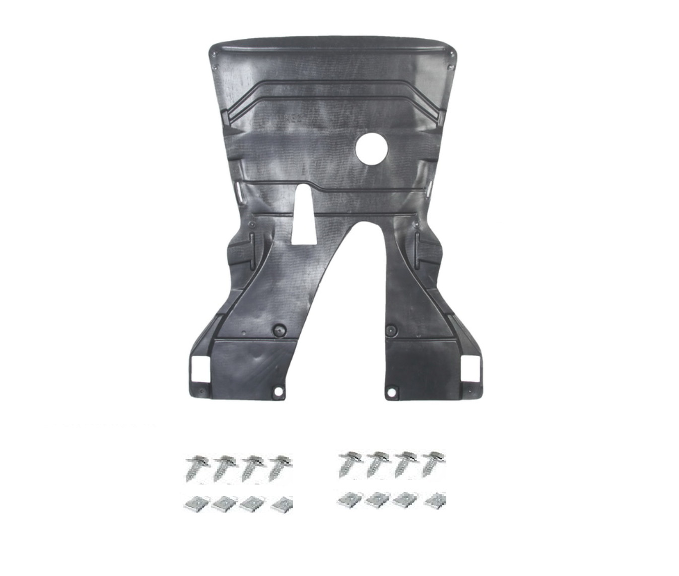 Protection sous moteur Megane 1 plaque de carter et kit de fixation 1996-2003