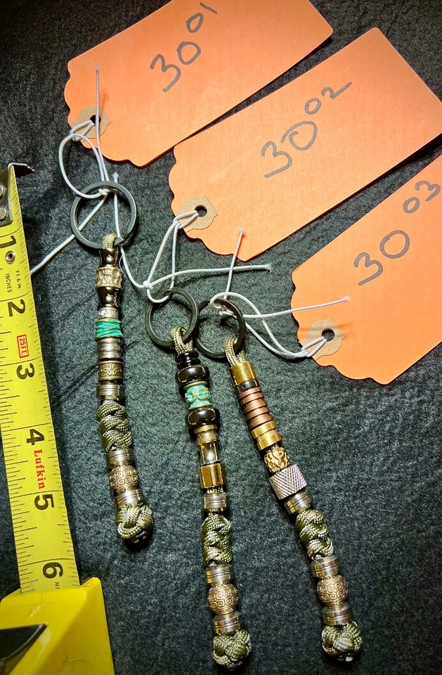 Cuchillo, llavero coche, bolsas, llaveros herramientas, cuentas de titanio. MINI LINTERNA GRATIS Foto 2 de 4